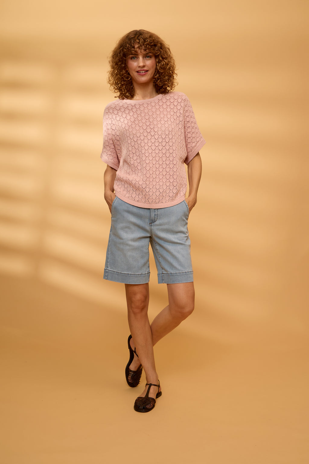 Fransa Sinja Pullover 6 Lotus Rosa