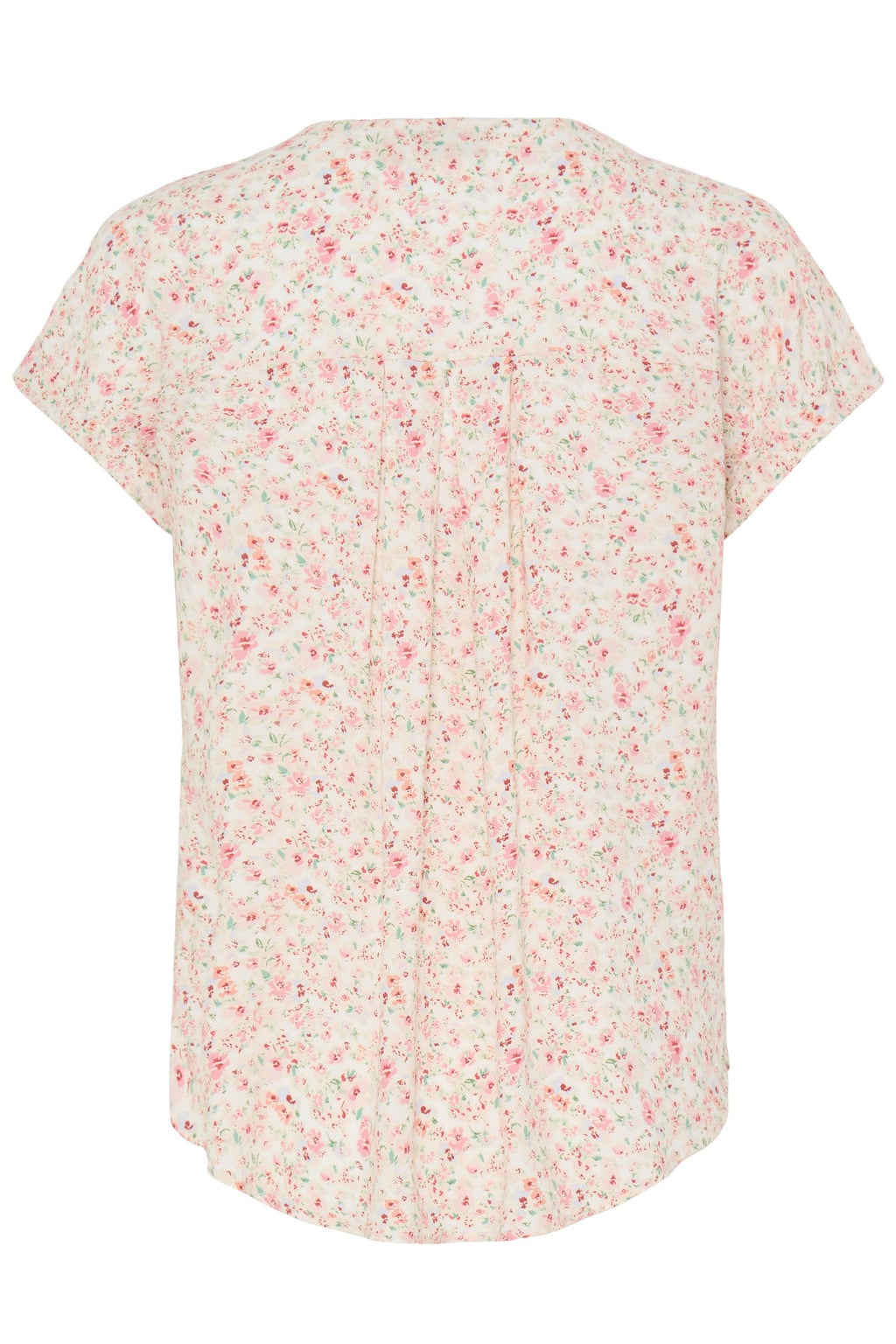 Fransa Heat Bluse 3 Blomster Boho Pink