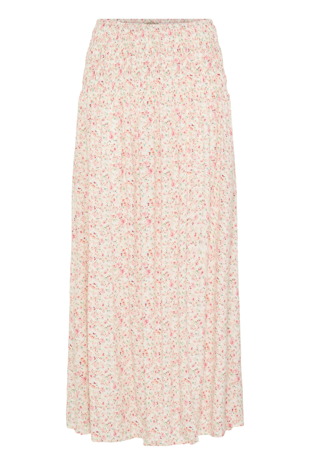 Fransa Heat Nederdel 2 Blomster Boho Pink