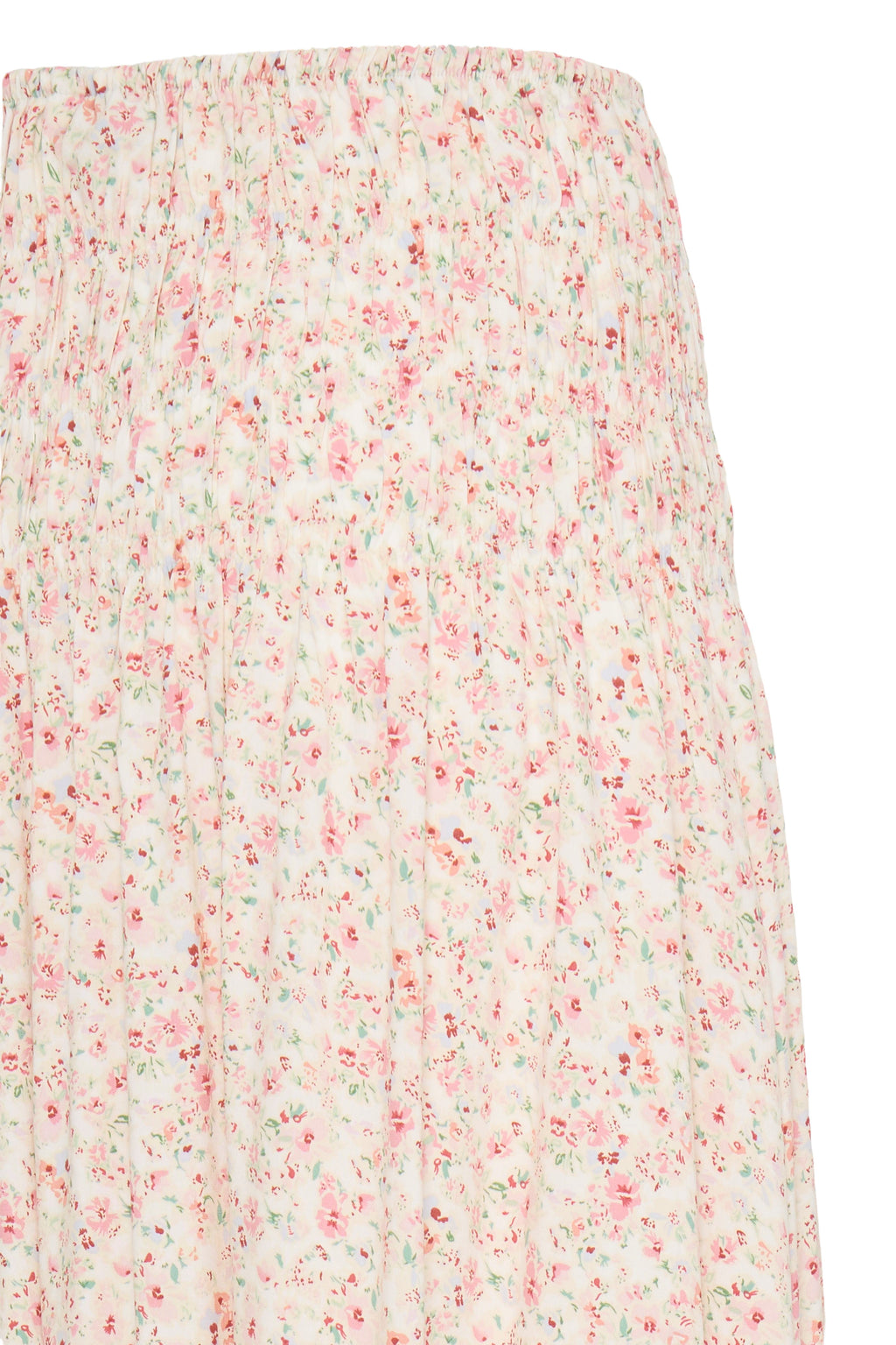 Fransa Heat Nederdel 2 Blomster Boho Pink