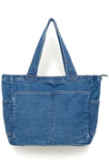 Fransa Alvina Shopper 1 Taske Denim Mid Blå