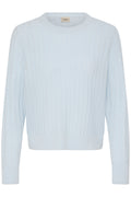 Fransa Vanessa Pullover 1 Ice Water Blå