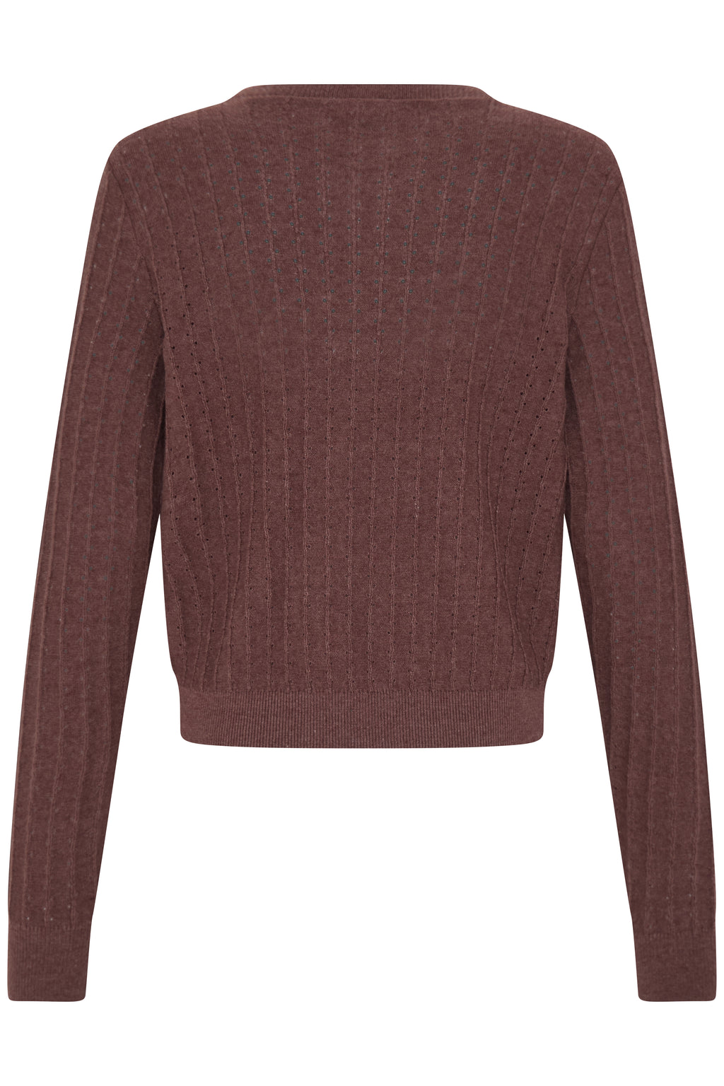 Fransa Vanessa Pullover 1 Rum Raisin Rødbrun