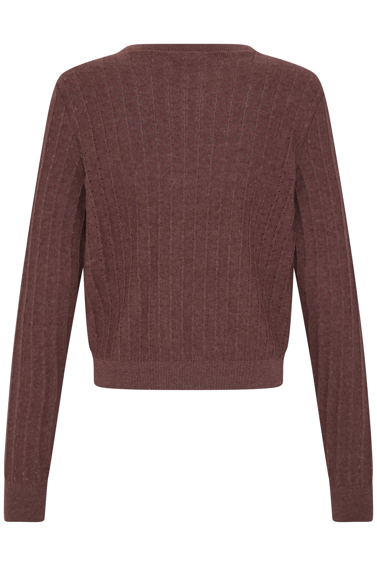 Fransa Vanessa Pullover 1 Rum Raisin Rødbrun
