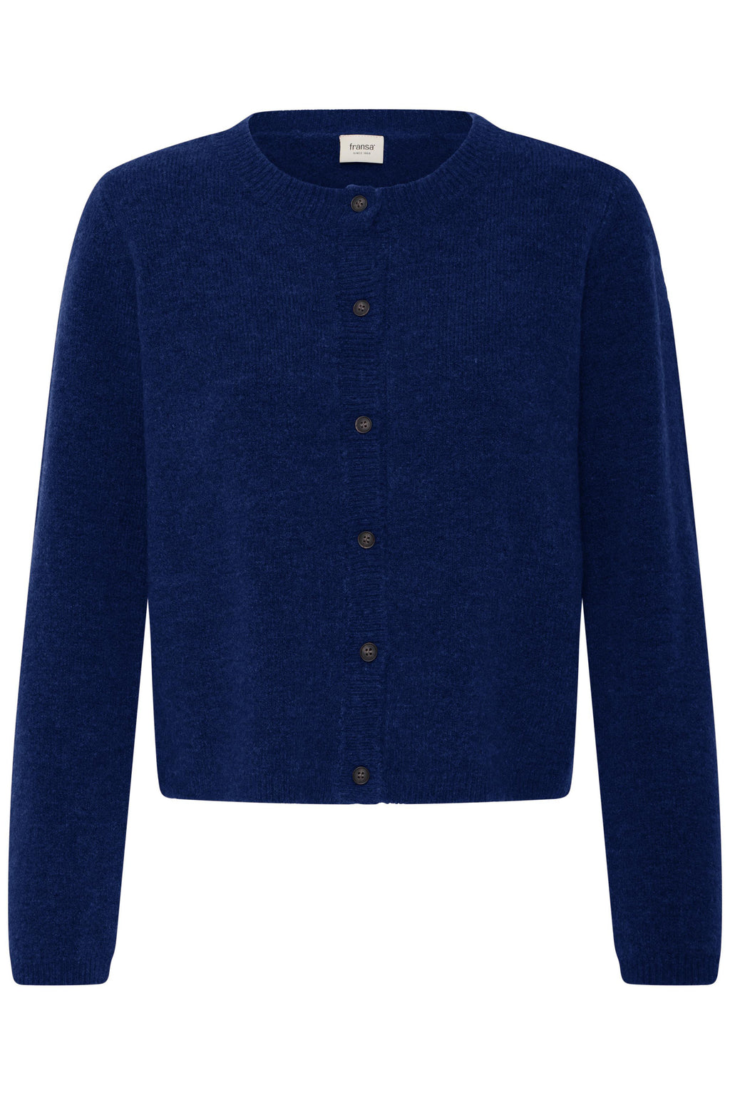 Fransa Ellis Cardigan 2 Depths Melange Blå