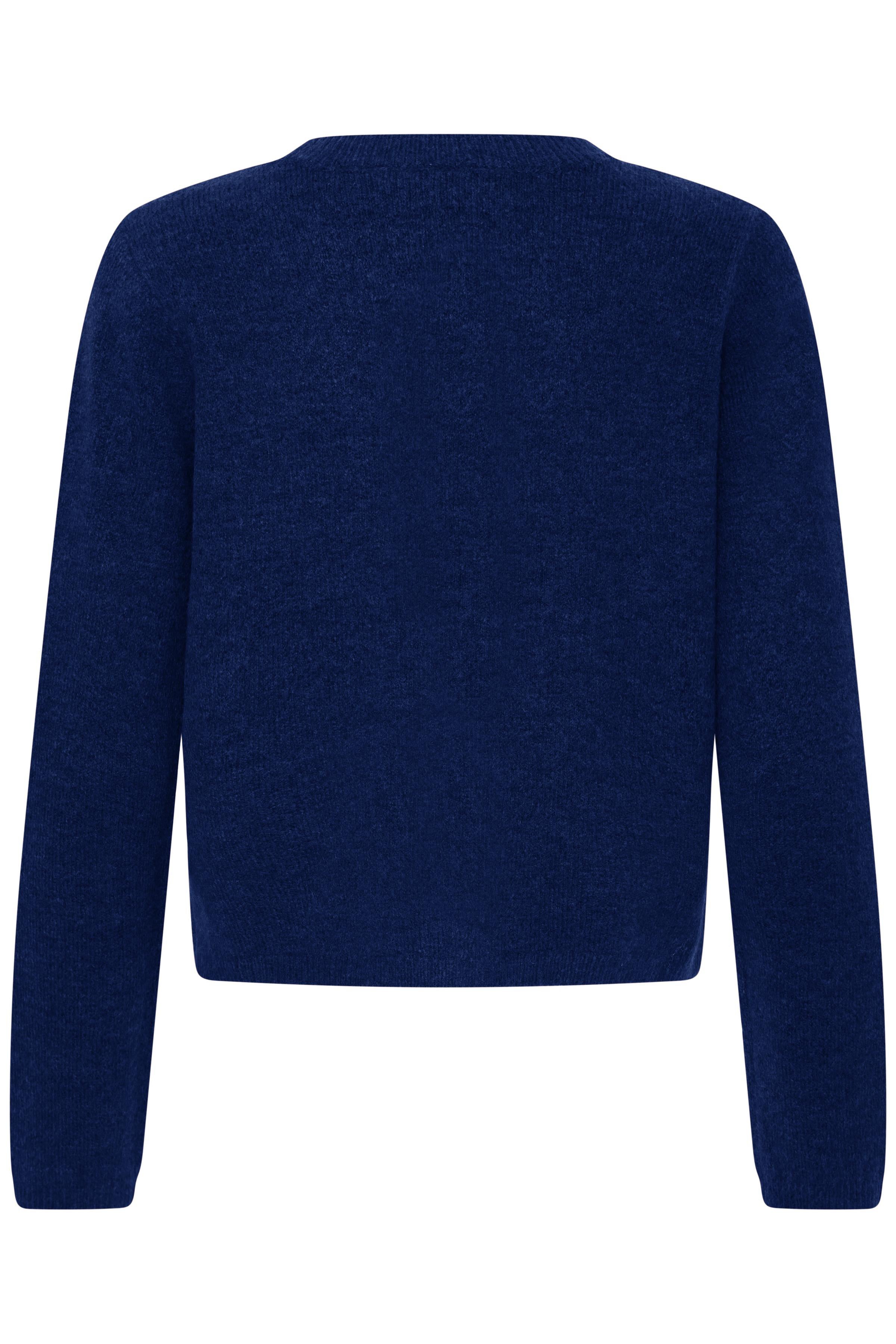 Fransa Ellis Cardigan 2 Depths Melange Blå
