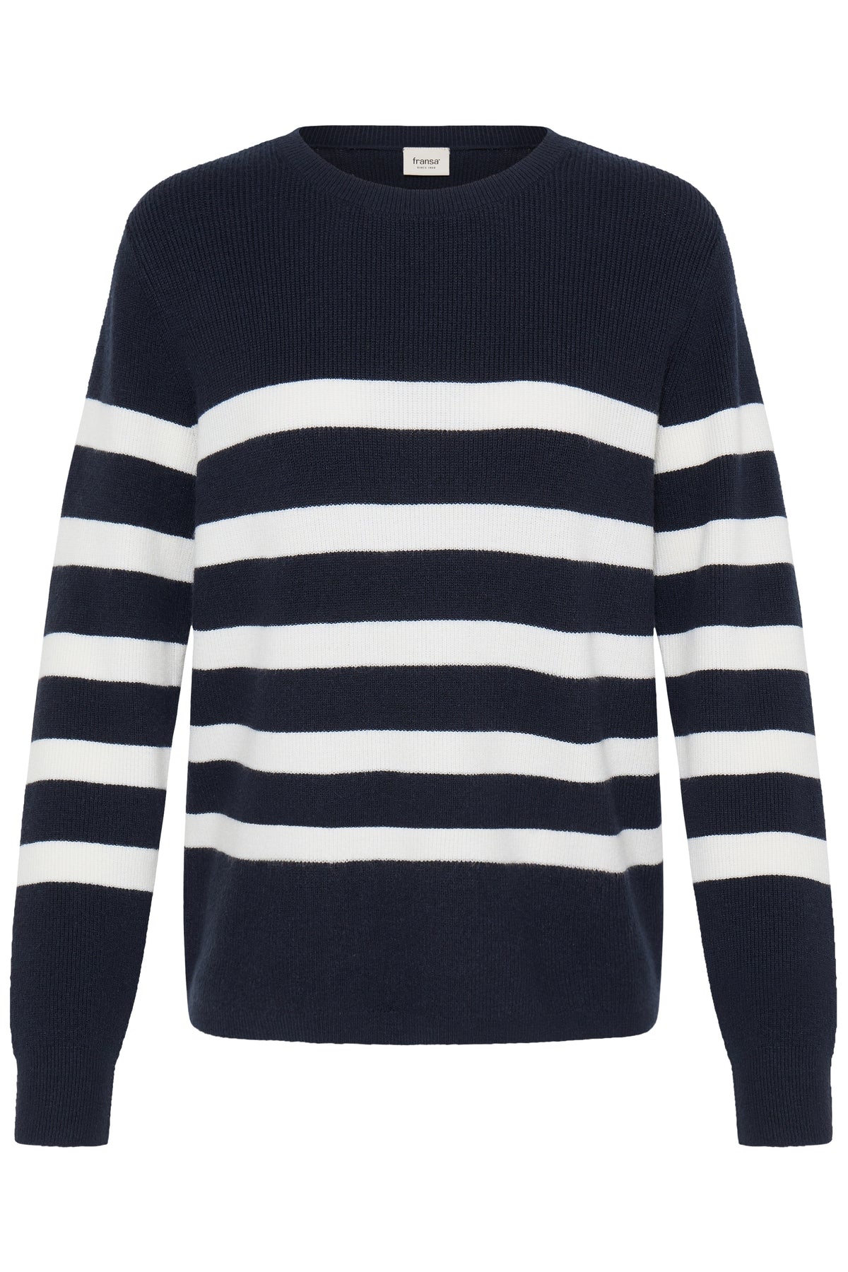 Fransa Maria Pullover 1 Salute Stribet Blå
