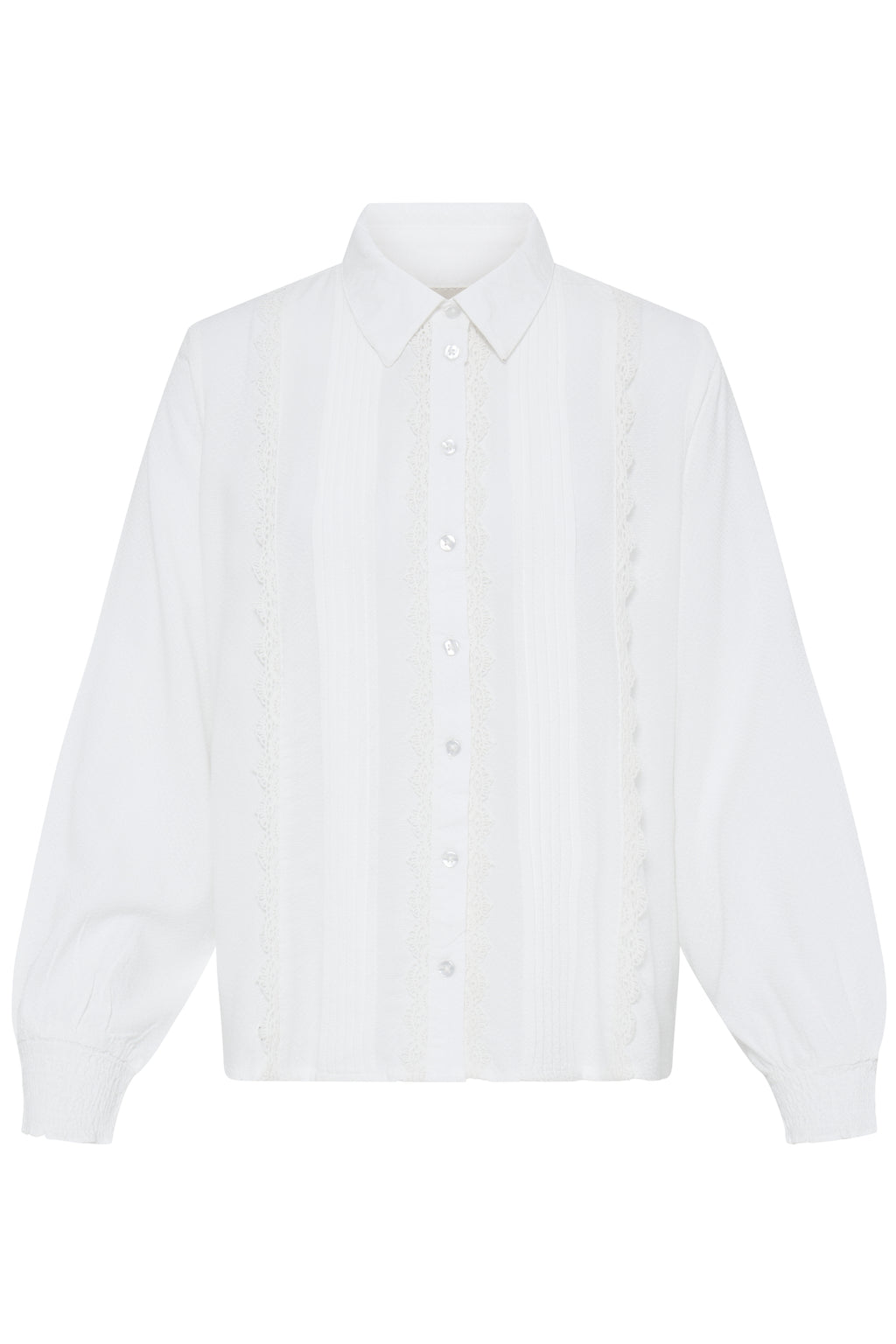 Fransa Cajsa Skjorte 1 Blanc De Blanc Hvid