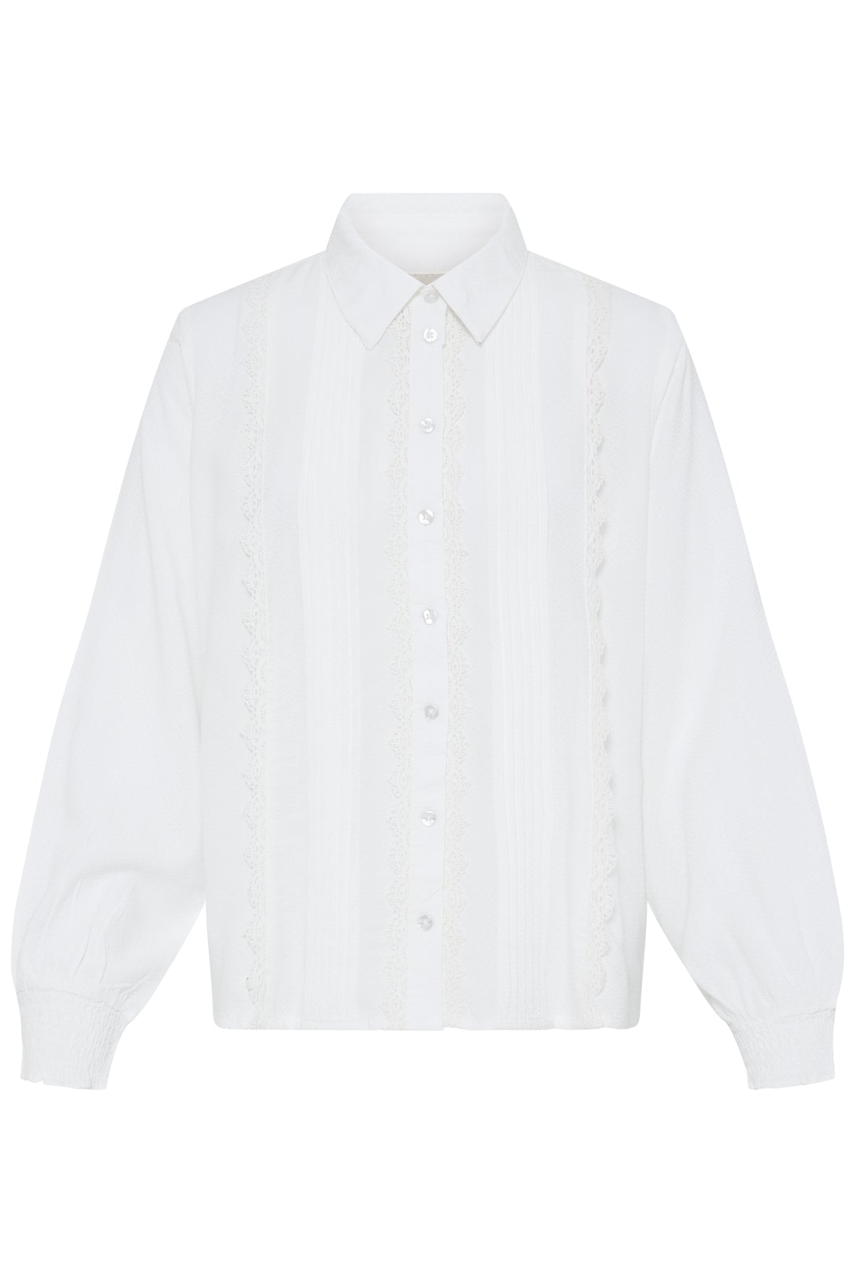 Fransa Cajsa Skjorte 1 Blanc De Blanc Hvid