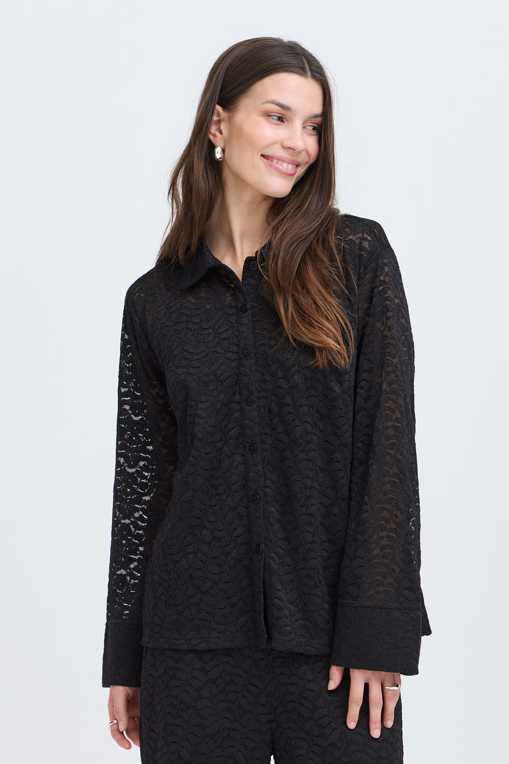 Fransa Amelia Skjorte 1 Meteorite Sort