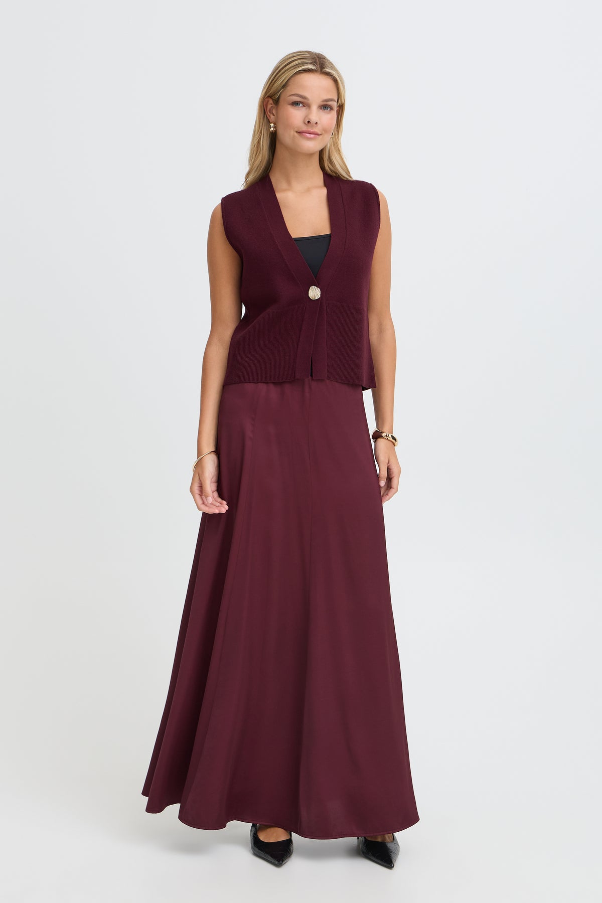Fransa Sally Vest 3 Port Royale Rød