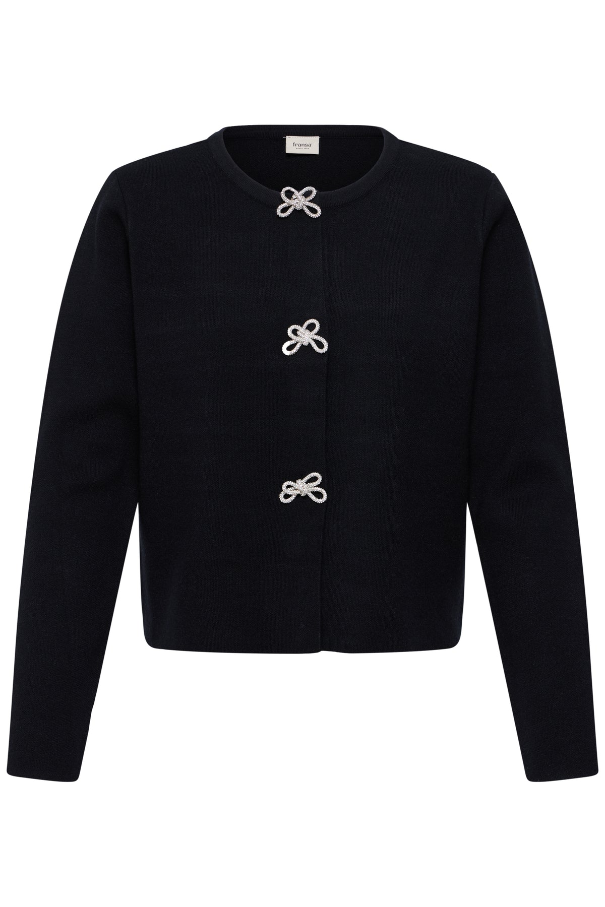 Fransa Sally Cardigan 9 Meteorite Sort