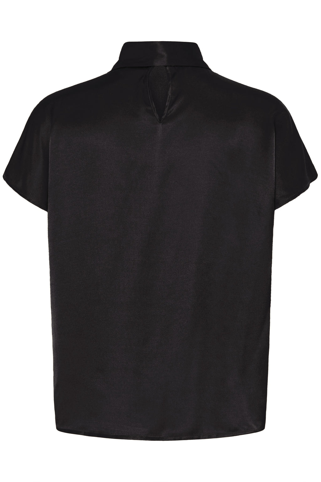 Fransa Shiny Bluse 1 Meteorite Sort