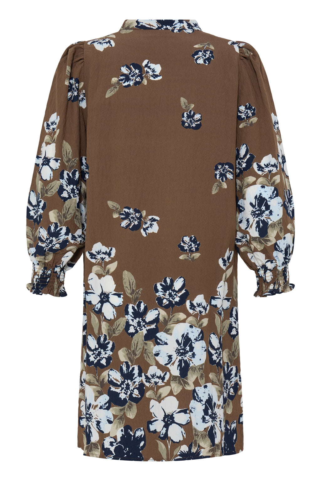 Fransa Carrie Kjole 1 Petal Raindrum Brun