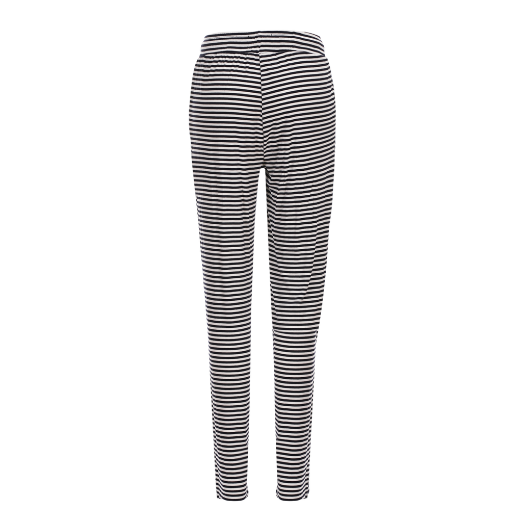 Liberte Natalia Straight Buks Stribet Navy Creme
