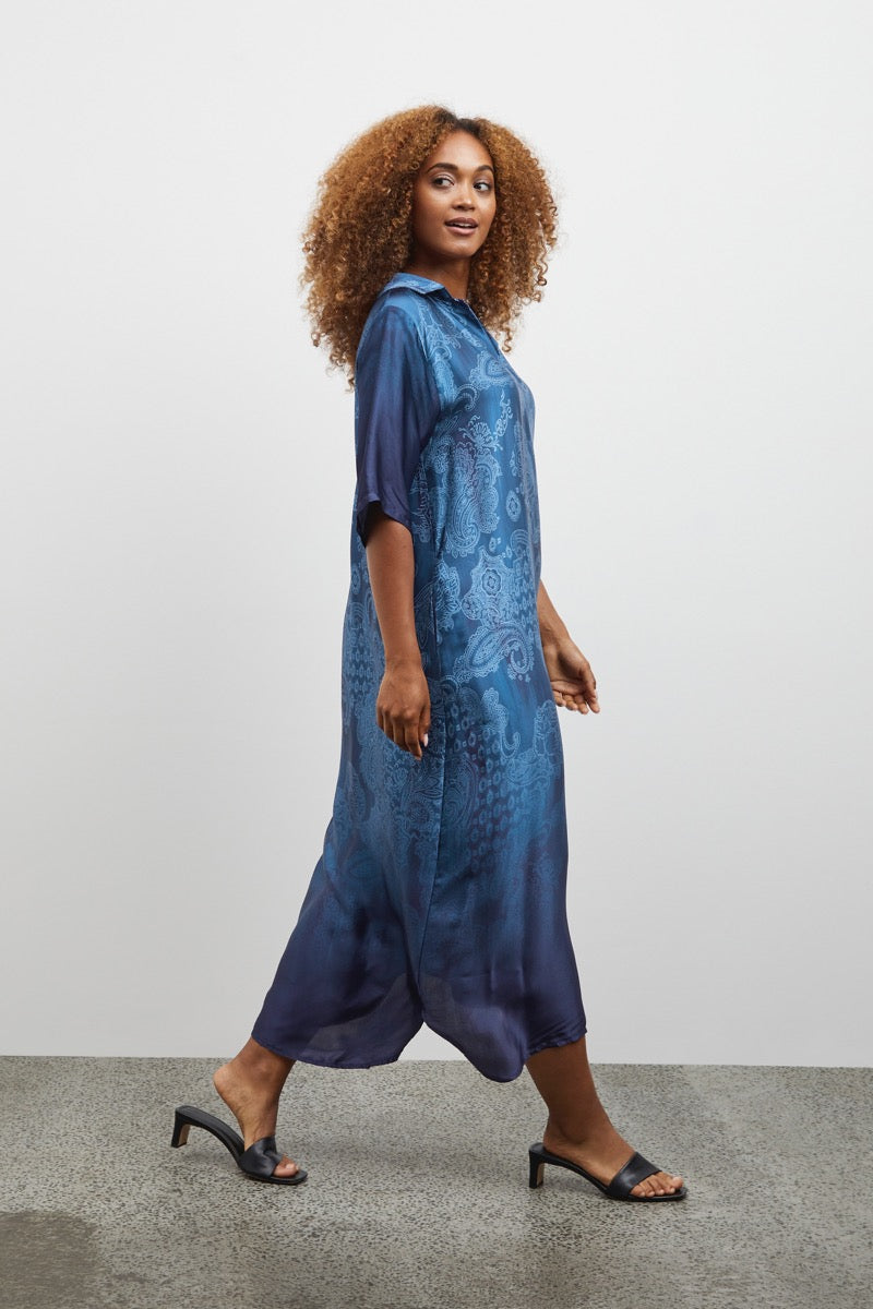 Sorbet Smokey Kjole Navy Blazer