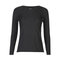 Liberte Mesh T-shirt Sparkle Langærmet Diamond Dot Sort