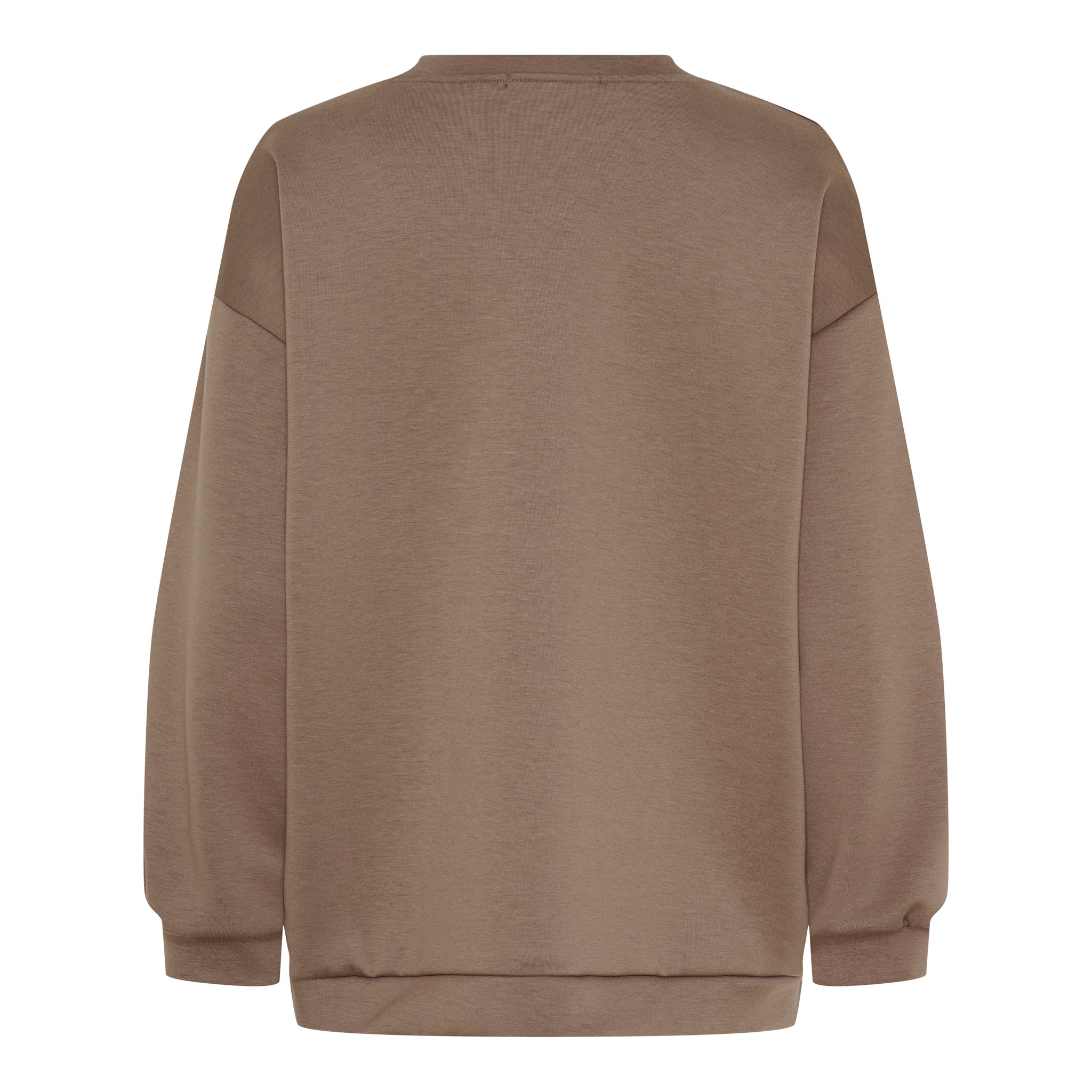 Marta Du Chateau Hibiscus Sweatshirt Fango Brun