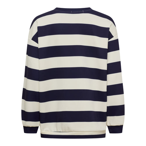 Marta Du Chateau Nerina Sweatshirt Jeans Blå