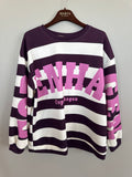 Marta Du Chateau Nerina Sweatshirt Bordeaux Pink