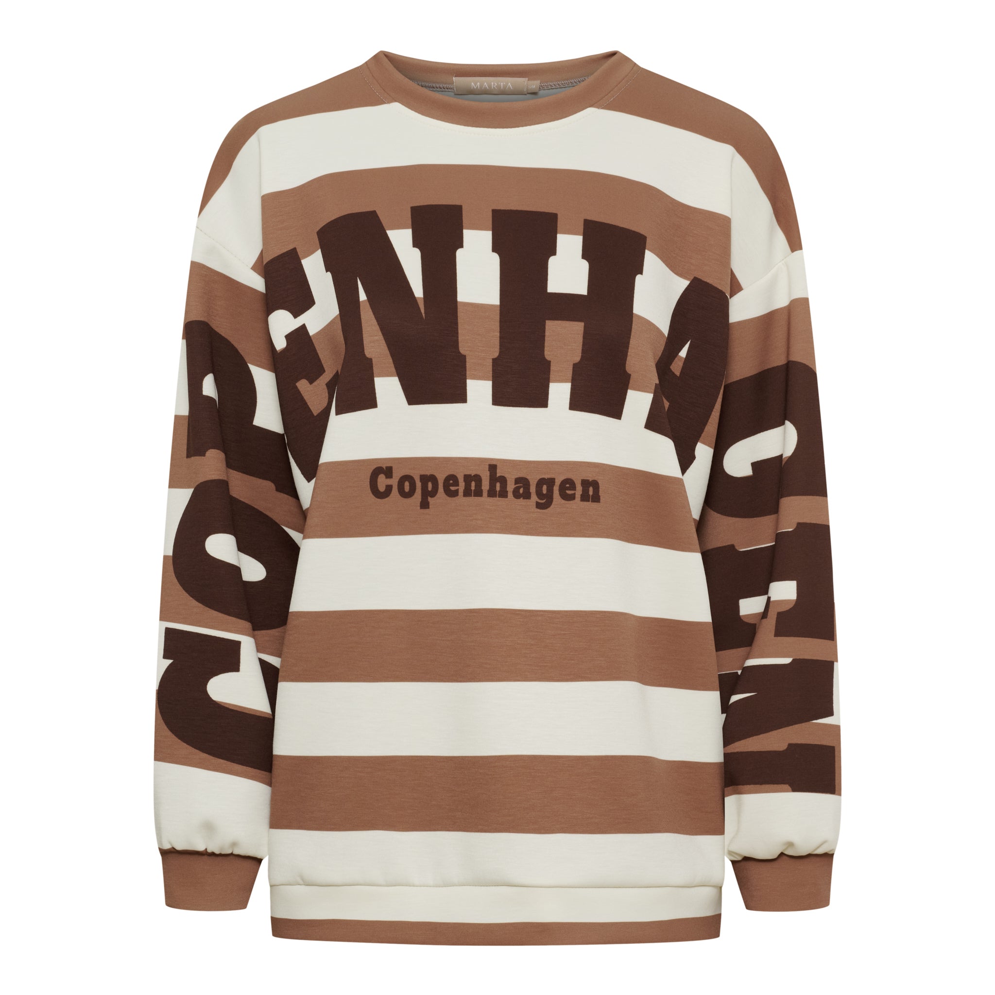 Marta Du Chateau Nerina Sweatshirt Camello Moro Brun