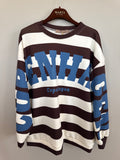 Marta Du Chateau Nerina Sweatshirt Choco Jeans Blå
