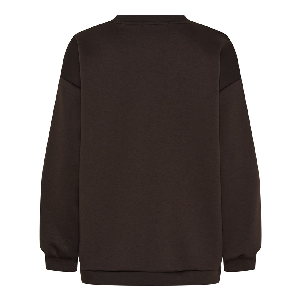 Marta Du Chateau Hibiscus Sweatshirt Moro Brun