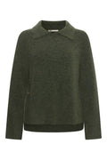PBO Kabilio Sweater Dark Moss Grøn
