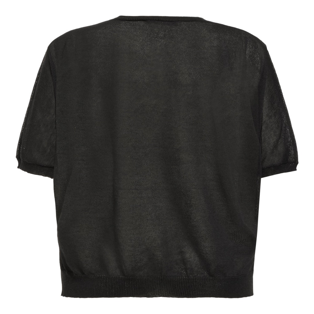 CostaMani Amalie Strik Pullover Sort