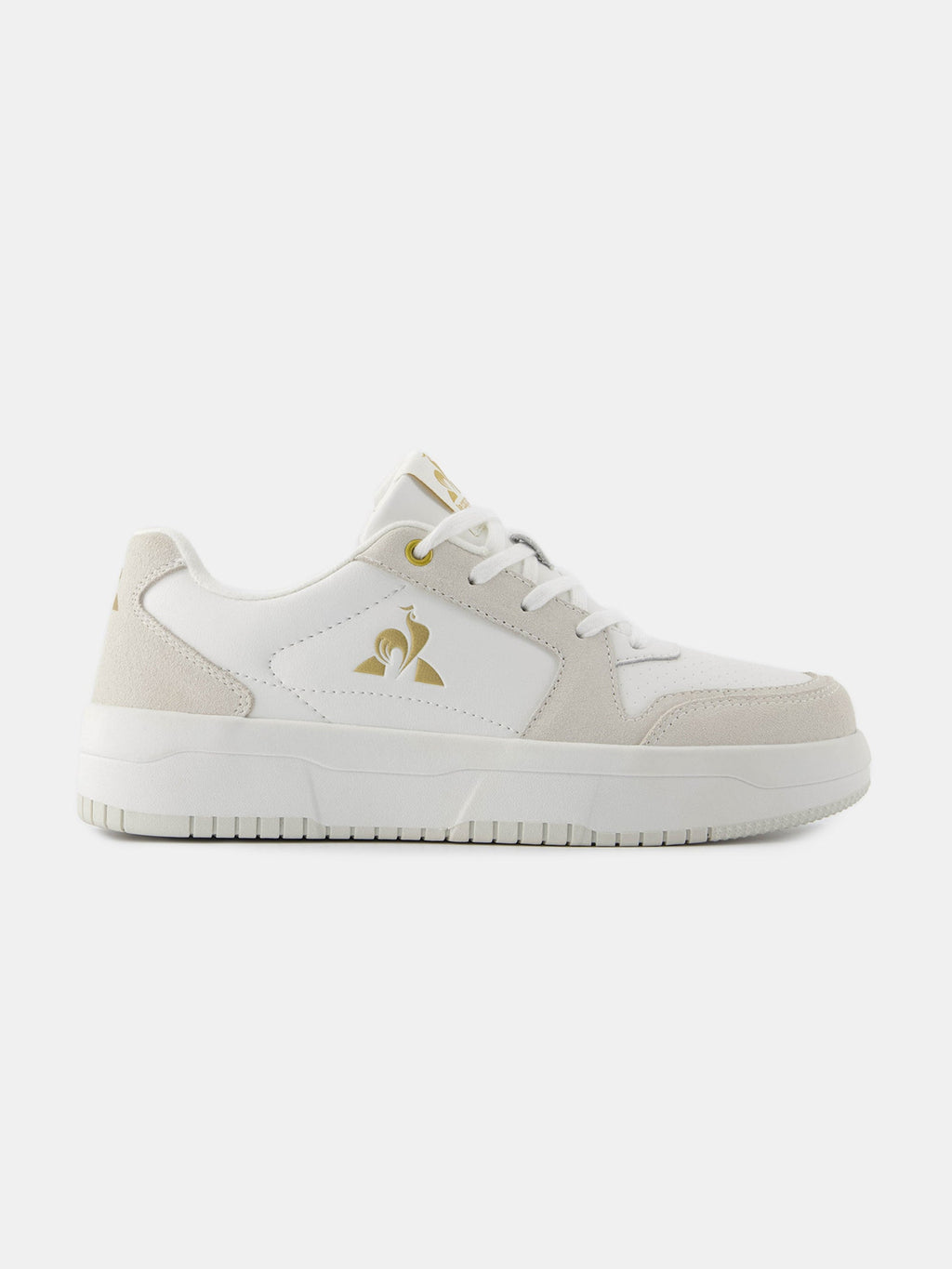 Le Coq Sportif LCS Billie Sneak Optical Hvid Guld