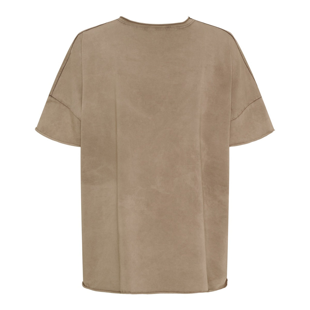 Marta Du Chateau Nella T-shirt Marrone Brun Arancio Orange