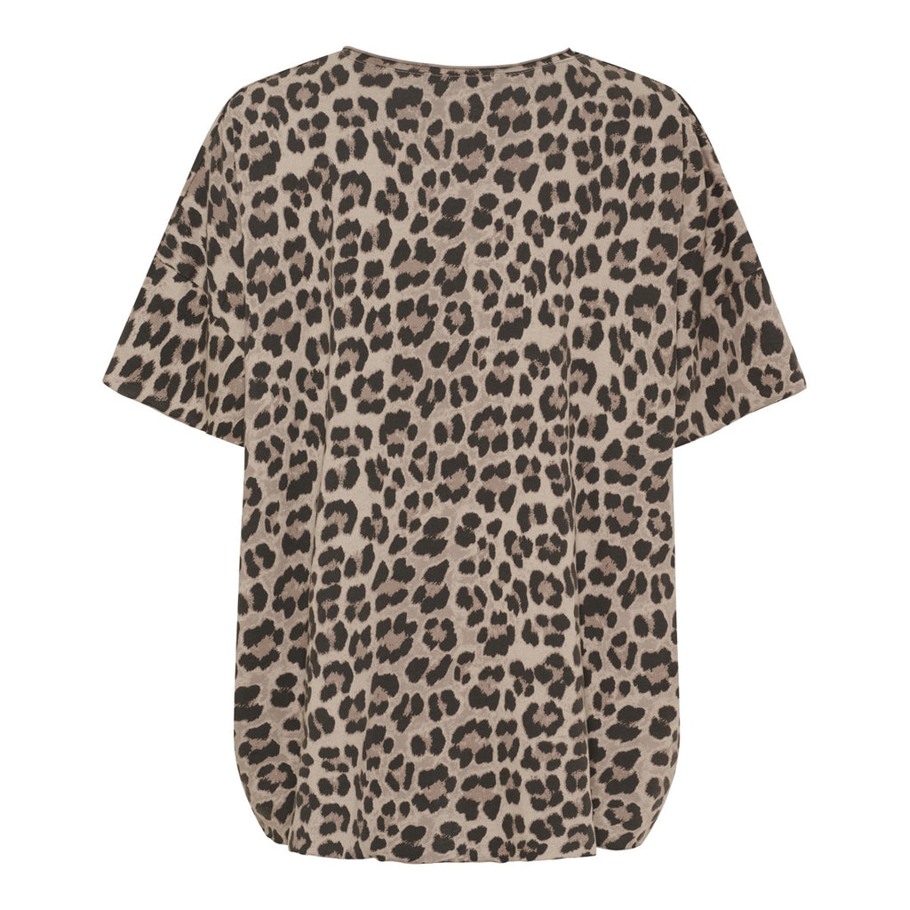 Marta Du Chateau Harper T-shirt Leo Beige