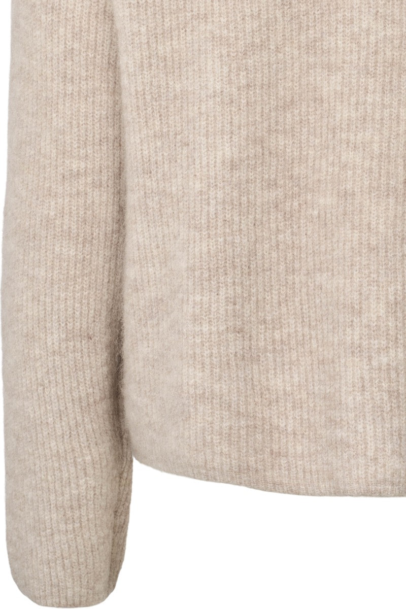 PBO Crissy Strik Cardigan Beige melange