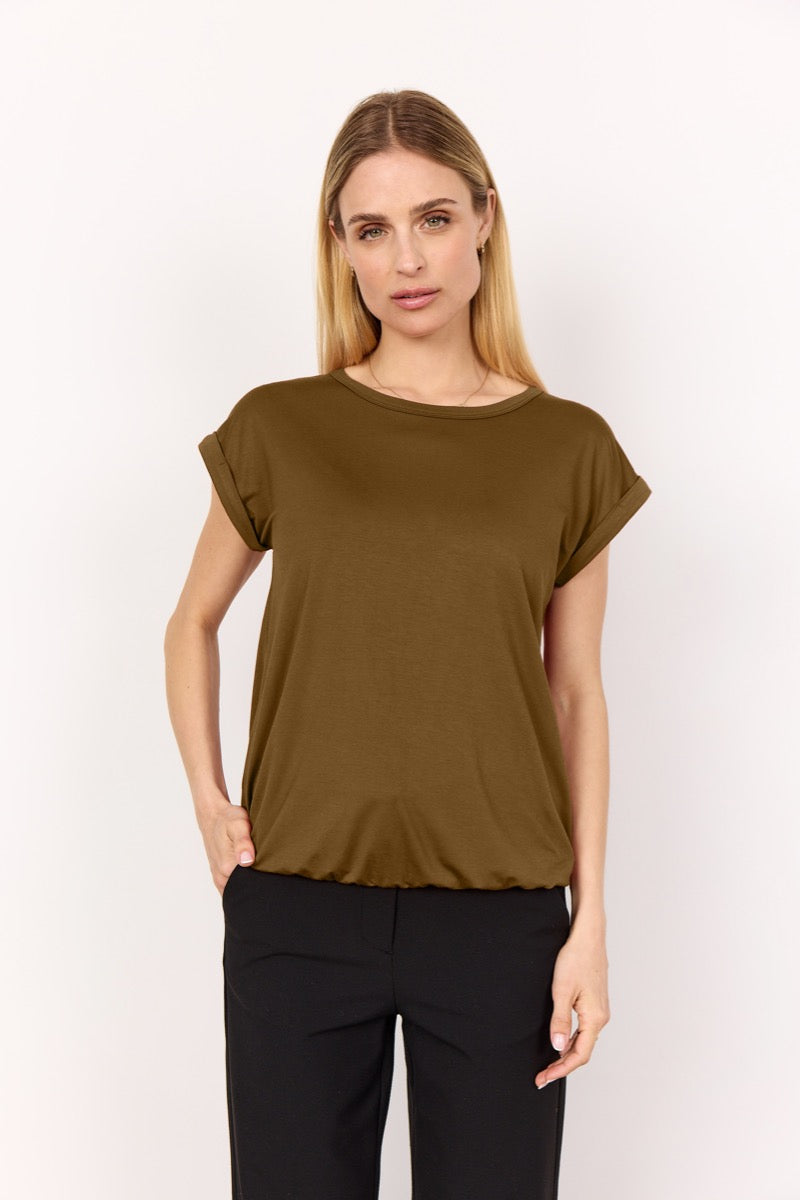 SoyaConcept Marica 56 T-shirt Oliven Grøn