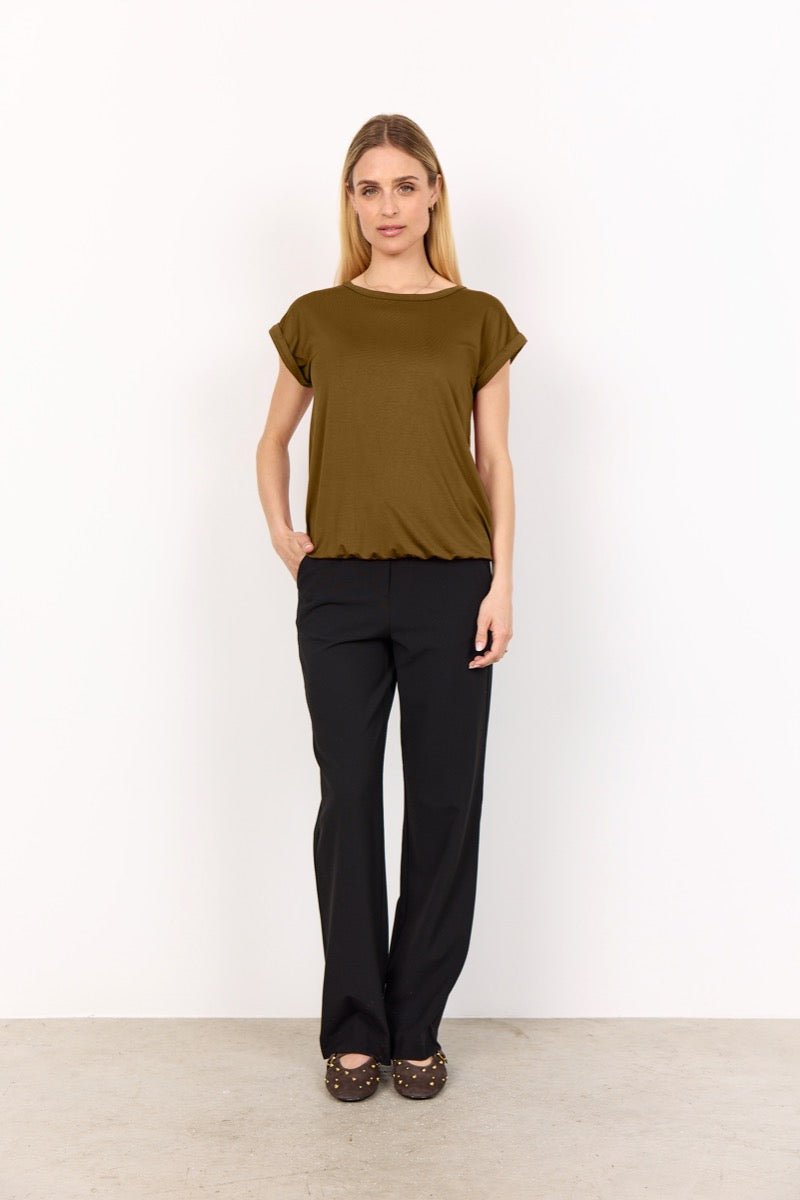 SoyaConcept Marica 56 T-shirt Oliven Grøn