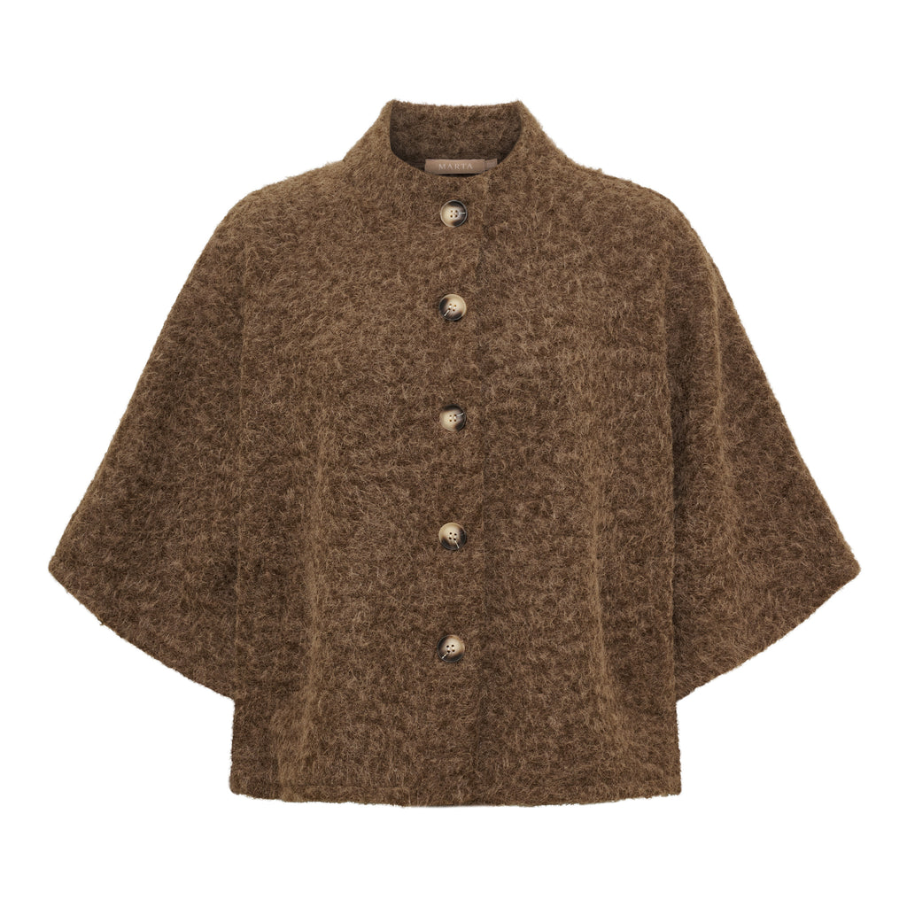 Marta Du Chateau Riviera Jakke Marrone Brun  Onesize