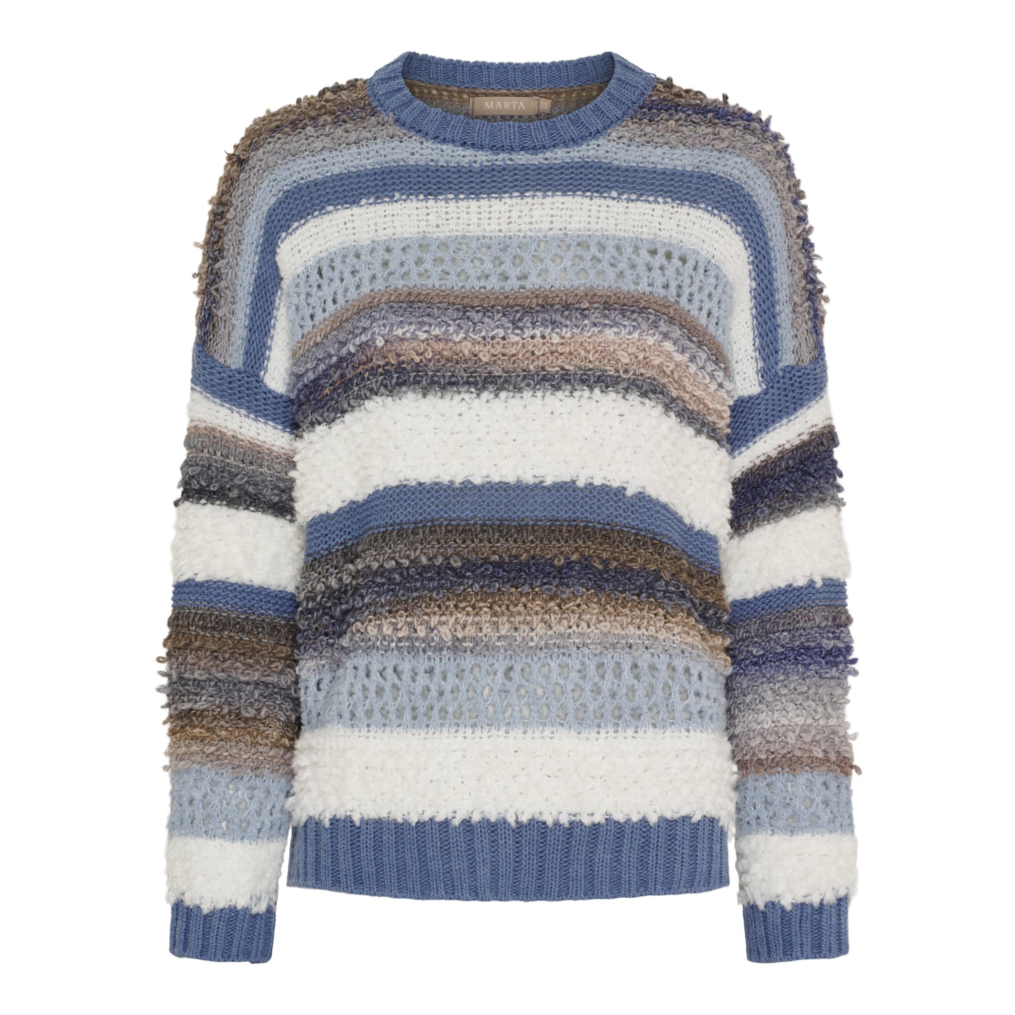 Marta Du Chateau Delilah Strik Jeans Blå Grå  Onesize