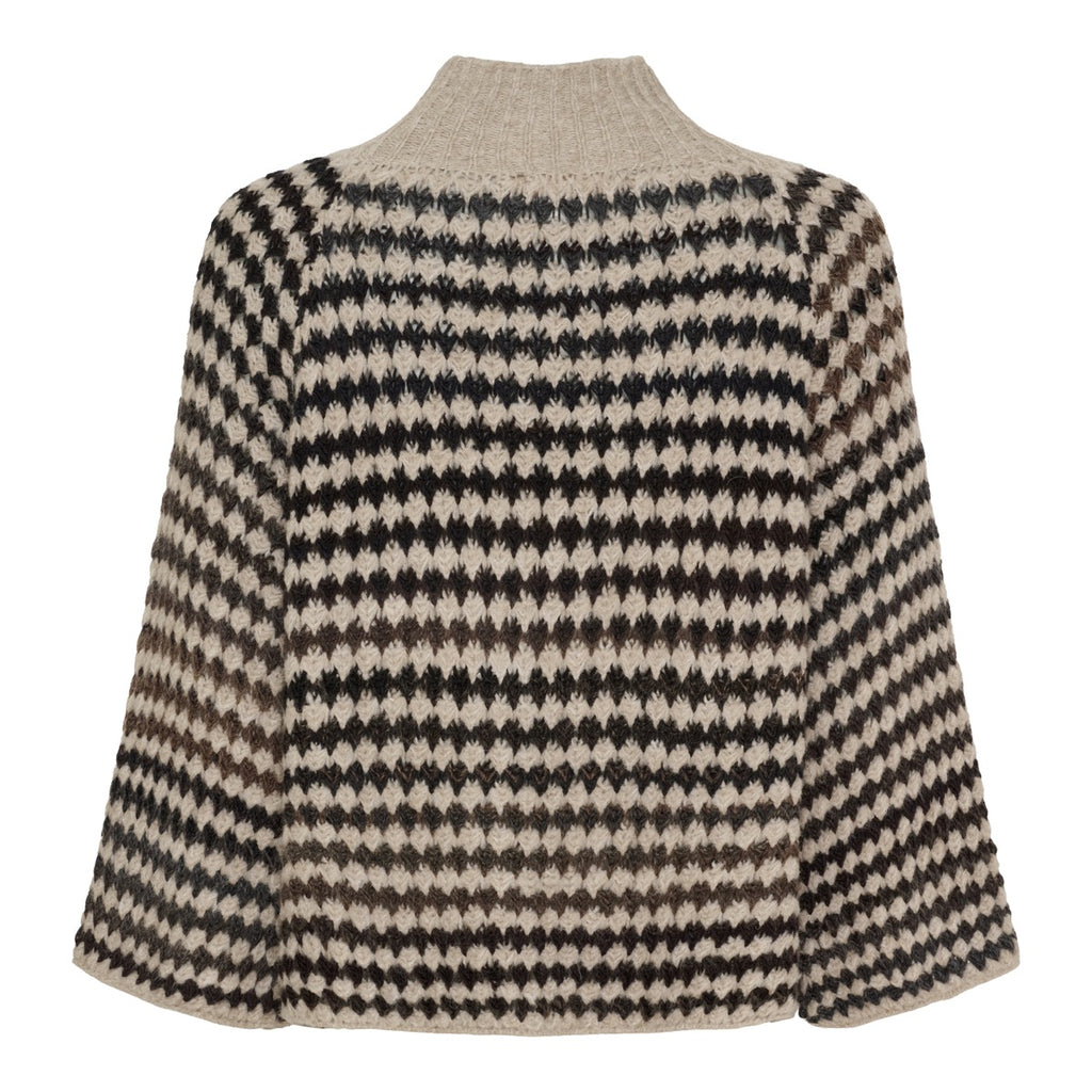 Marta Du Chateau Fatima Strik Beige Moro Brun
