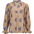 CostaMani Miley Bluse Sand Blå