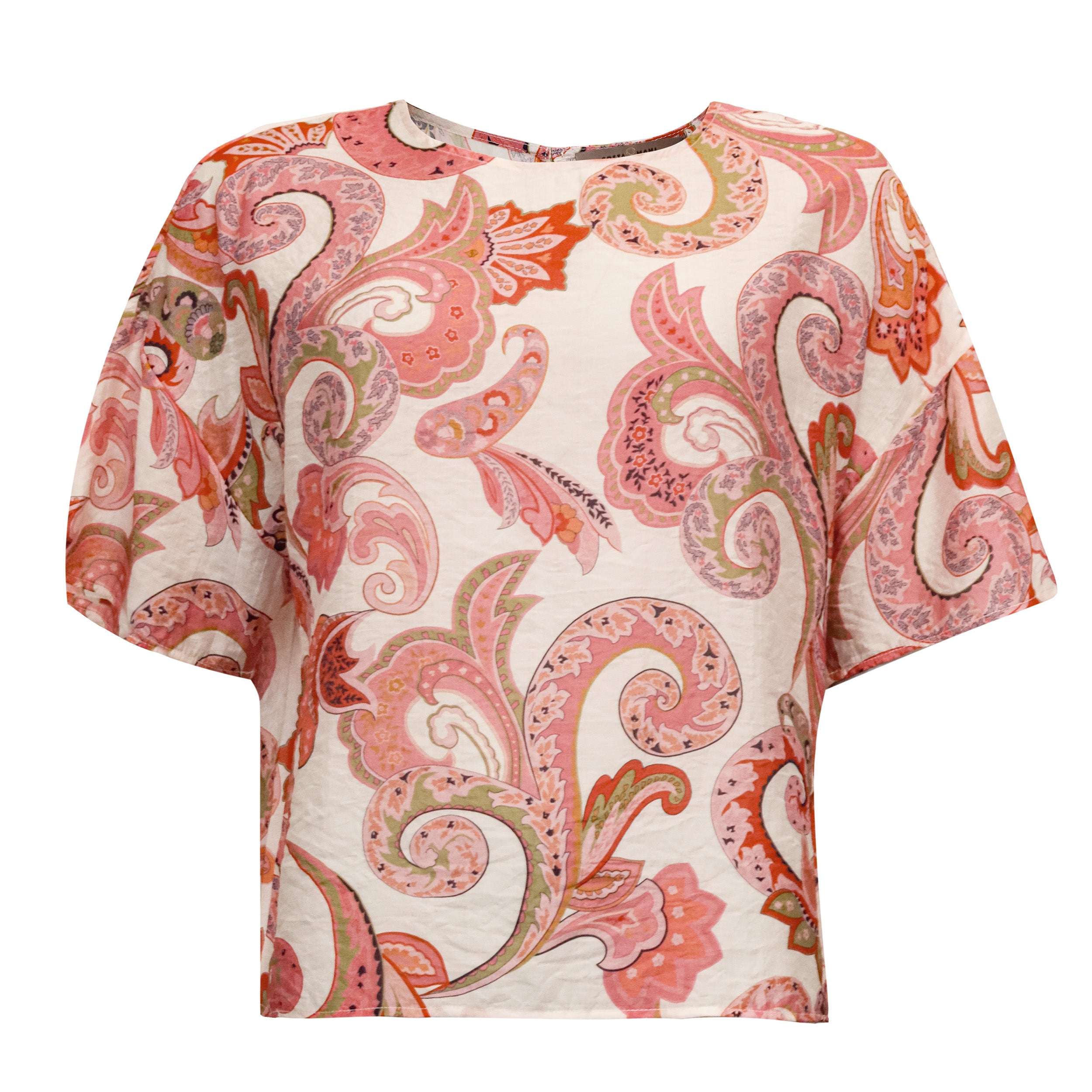 CostaMani Daffodil Beauty Bluse Blomster Pink