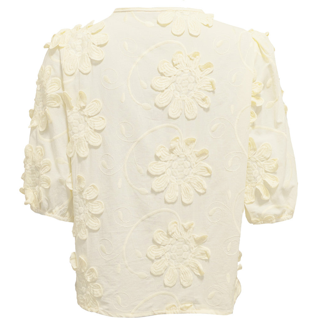 CostaMani Litty Bluse Blomster Gul