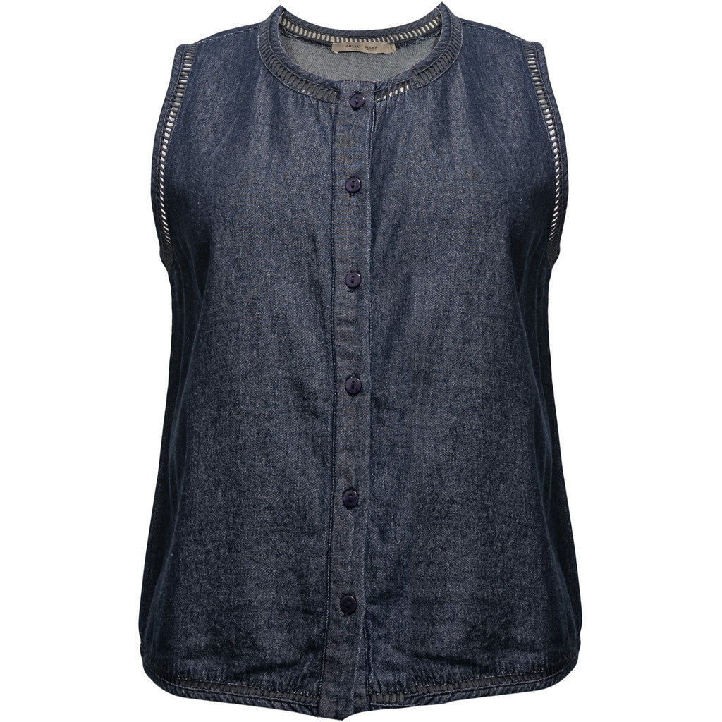 CostaMani Dede Skjorte Mørkeblå Denim