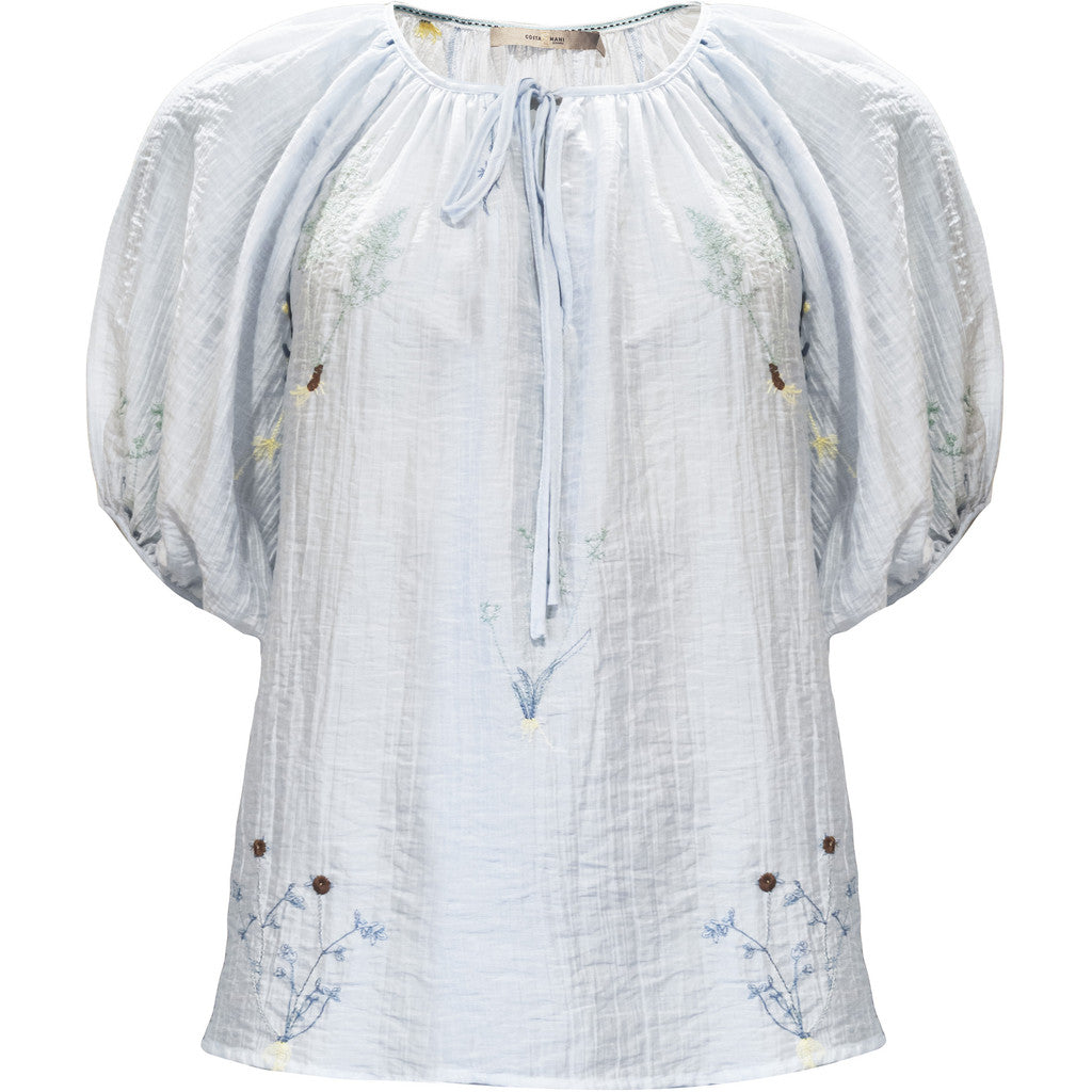 CostaMani Louisa Bluse Blomster Blå