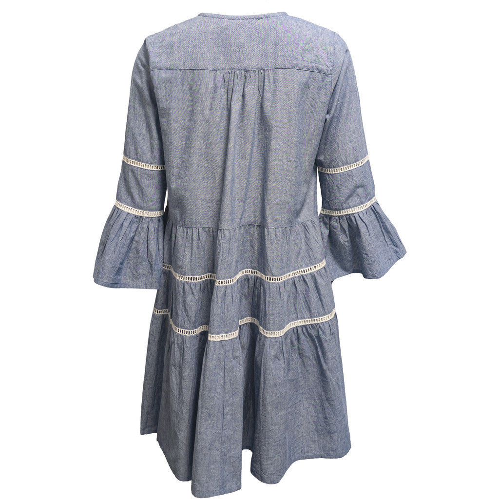 CostaMani Mada Kjole Denim Blå