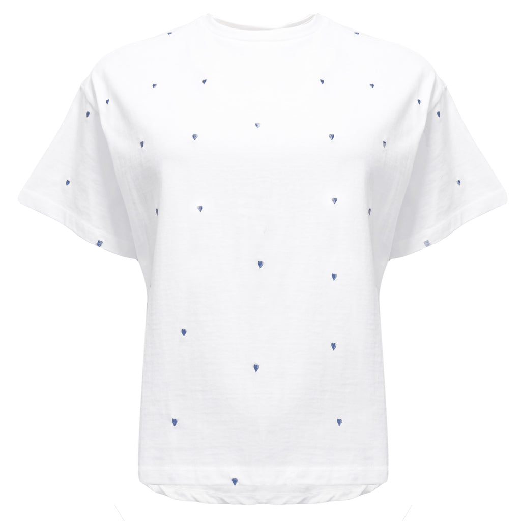 CostaMani Heart T-shirt Sea Heart Blå