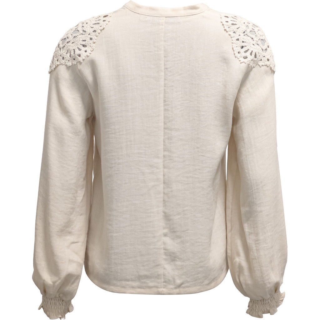 CostaMani Lotta Bluse Whisper Creme Hvid
