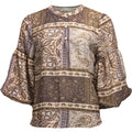 CostaMani Johanna Bluse Mix Brun