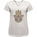 CostaMani Hamsa T-shirt Hvid