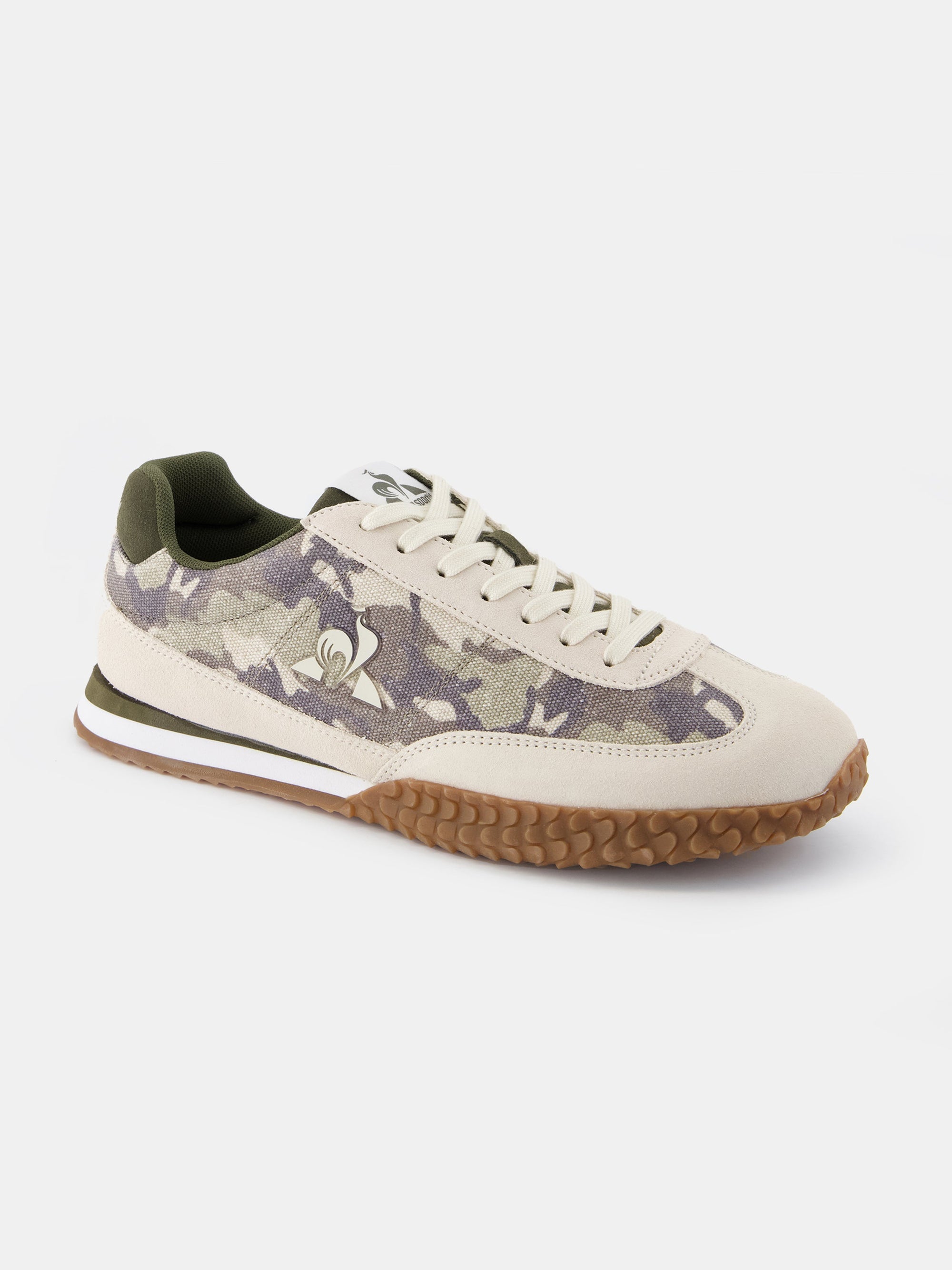 Le Coq Sportif Veloce Camo Sneak Olive Night Grøn