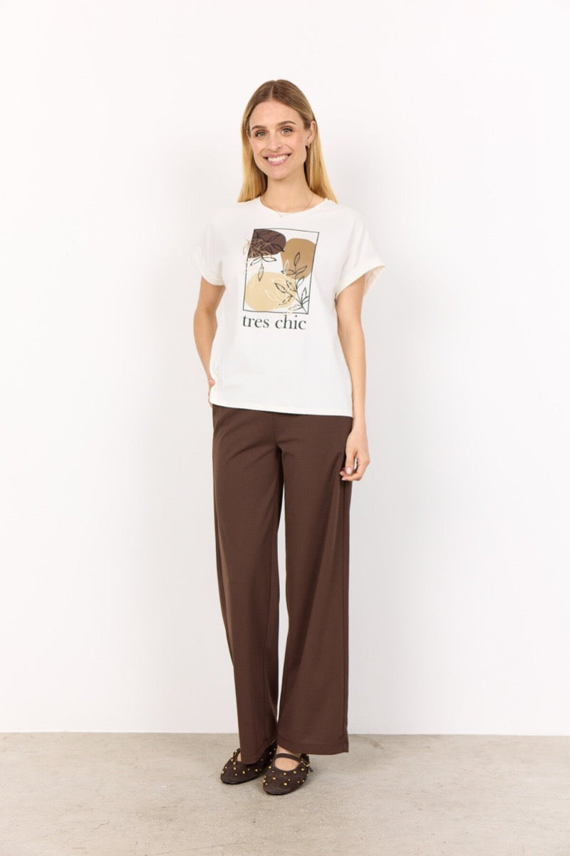 SoyaConcept Rina 8 T-shirt Off White